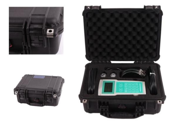 Chemical Industry Handheld Ultrasonic Flow Meter Wide Bi - Directional Flow