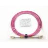 Buy cheap Multimode OM4 Duplex 3m 5m 7m PVC Lc Lc Fiber Patch Cord from wholesalers