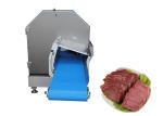 Heavy Duty Chilled Beef Meat Slicer Machine With Conveyor In Outlet