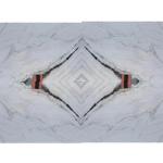 Black Veins White Marble Panda White Wall Flooring Stairs Natural Marble Stone