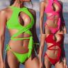 Buy cheap Medium Nylon Spandex Solid Pattern Ladies One Swimsuit for Beach and Pool from wholesalers