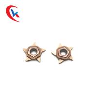 Buy cheap 5 notched corners PENTA24N series Long life and low wear Carbide Grooving product