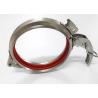 Buy cheap 1mm Thickness Quick Release Pipe Clamp Duct System Ss304 Rapid Lock from wholesalers