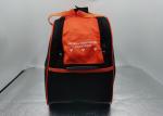 Orange Lightweight Motorcycle Helmet Backpack , Motorbike Helmet Carry Bag
