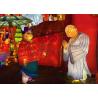 Buy cheap Interactive Handcrafted Lanterns Display Small Garden Character Lantern from wholesalers