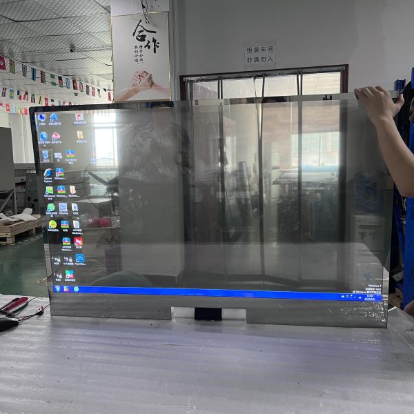 Buy cheap Premium Showroom 55 Inch Oled Touch Screen Transparent Desktop Vertical All-In-One Machine from wholesalers