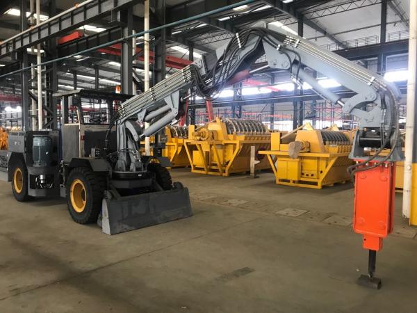 Buy cheap 7Km/h Diesel 40D Steering Angle Backhoe Hydraulic Breaker from wholesalers