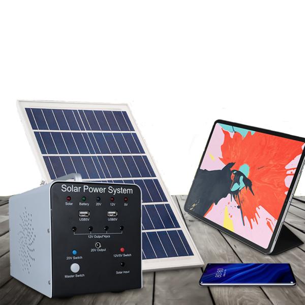 Buy cheap Wholesale Useful 120W Solar Portable Power Station System Energy Storage Power Bank For Laptop, Mobile Phone, Lamps, TV, Fan. from wholesalers