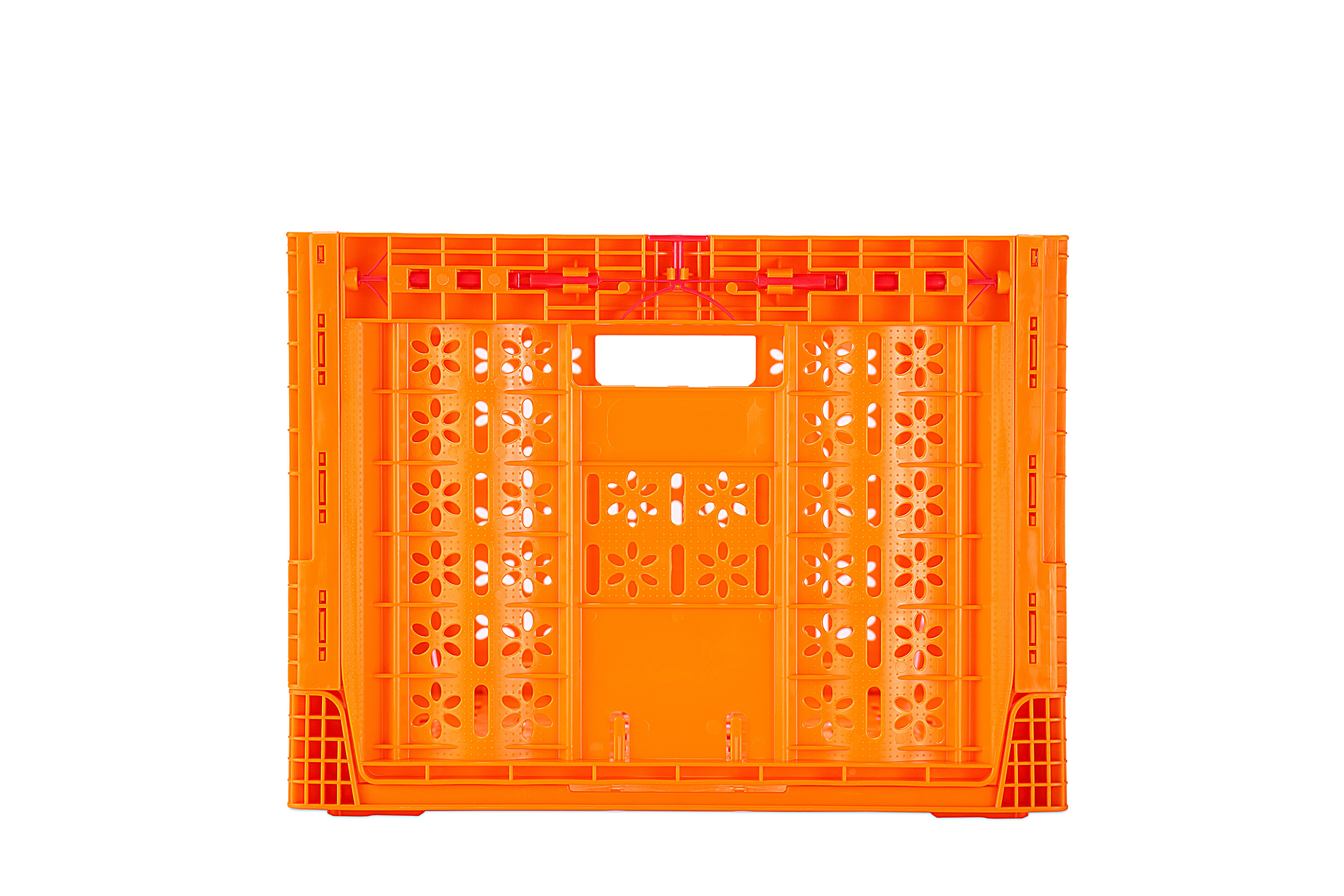 Foldable Collapsible Mesh Crate for Snack Plastic Folding Tomato Basket Vegetable and Fruit Logistic Container