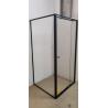 Buy cheap Aluminium Pivot Door 900x900x1850 Black color,Easy DIY installation from wholesalers