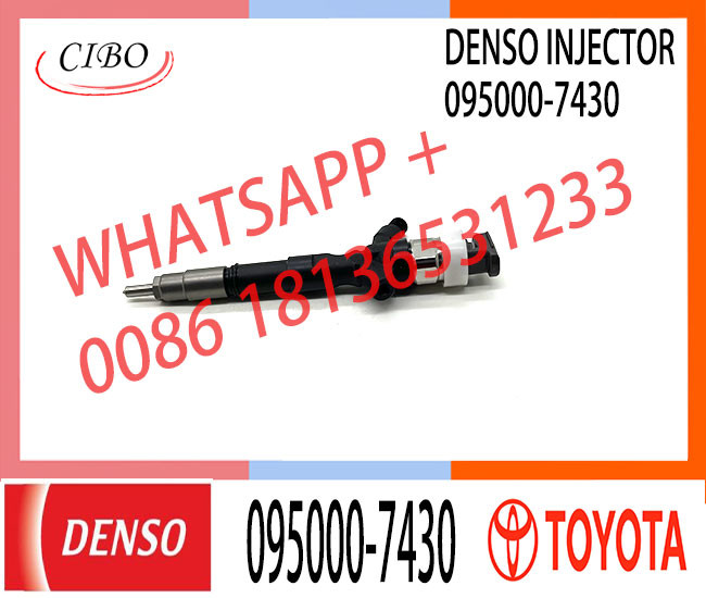 23670-39245 095000-7430 With injector nozzles diesel injectors And Diesel common rail fuel injector