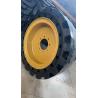 Buy cheap Skid Steer Solid Tyres 10-16.5 12-16.5 Skid steer loader tires for Bobcat skid loaders , CAT skid loader , DEERE , JCB from wholesalers