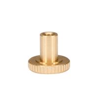 Buy cheap Golden 15mm X 12mm Heatbed Ultimaker2 M3 Knurled Nut Leveling Fixing Nut product