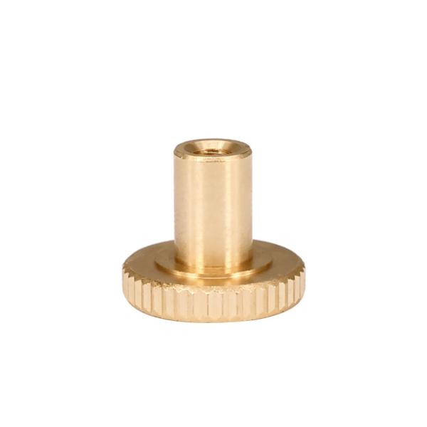 Buy cheap Golden 15mm X 12mm Heatbed Ultimaker2 M3 Knurled Nut Leveling Fixing Nut from wholesalers