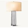 Buy cheap 150w Hammered Iron Base Bedside Table Lamps With Wireless Charger from wholesalers