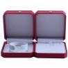 Buy cheap Newest Rectangle Hanhong Custom Red PU Leather Bracelet Packaging Box for Jewelry Storage from wholesalers