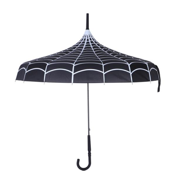 Buy cheap 16 Ribs Special Retro Pagoda Umbrella ABS Hook Handle from wholesalers