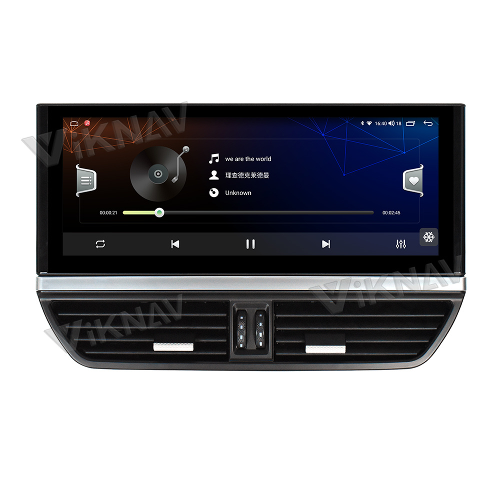 Viknav Car Radio For Porsche Cayenne (2011-2017) 12.3 inch Vehicle Stereo Carplay Multimedia Player GPS Navigation