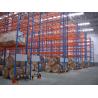 Buy cheap 6 Levels Cold Rolling Steel Selective Pallet Racking For Storage , Blue / Orange from wholesalers