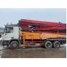 Buy cheap 11750*2500*3970 mm Red 2012 Used Concrete Machine 46 Meter Sy Pump on Benz Chassis from wholesalers