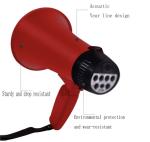 0.2 To 0.3KM Weatherproof Outdoor Horn Speakers Battery Powered Megaphone