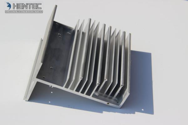 Buy cheap Anodized Aluminum Heatsink Extrusion Profiles For Led Punching Drilling from wholesalers