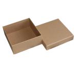 Buy cheap 900gsm Gray Cardboard Kraft Paper Packaging Box Square Gift Boxes With Lids from wholesalers