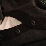 100% Cotton V Neck Sweatshirt Mens Two Color Sample Free