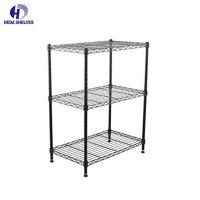 Buy cheap Black Wire Rack Shelving For Kitchen Cupboards 48 X18 X72 48 X 24 X 72 product