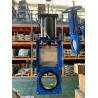 Buy cheap ISO Certificate Ductile Iron Slurry Knife Gate Valve Wafer / Flange Connection from wholesalers