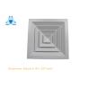 Buy cheap Four Way Low Resistance Ceiling Air Diffuser 450x450mm Fit For Supply Airflow from wholesalers