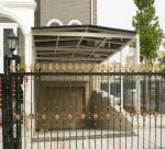 School / Park Contemporary Iron Gates Eco Friendly Rodent Proof 2m Height