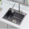 Buy cheap 22 x 18 Inch SUS304 Topmount Single Bowl Stainless Kitchen Sink from wholesalers