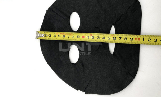100% Bamboo Carbon Spunlace Nonwoven Fabric Cross Structure