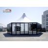 Buy cheap Luxury Hexagon Module Square Outdoor Event Tents For Church , Banquet from wholesalers