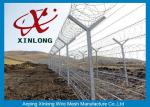 Stainless Steel Razor Barbed Wire Mesh Fence 2.5mm Wire Diameter XLF-12