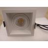 Buy cheap Fixed Square Interior 7W 2700K COB CITIZEN Ra80 led Downlight for Home from wholesalers