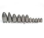 tungsten alloy fishing sinker,weight can be customized