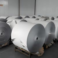 Buy cheap 68GSM 69GSM Metallized Paper Silver Roll Paper For Label Printing product