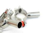 ODM Stainless Steel Pipe Hanger , Double Stainless Steel 304 Tube Fittings