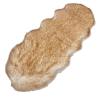 Buy cheap 38KG Round Sheepskin Chair Pad Faux Fur Pad Pattern Dyed from wholesalers