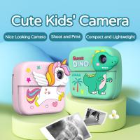 Buy cheap Cartoon Childrens Waterproof Camera Instant Printer Autofocus 2400W product