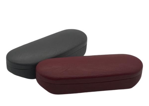 Buy cheap Red Durable Clamshell Metal Eyeglass Case Fancy Shape from wholesalers