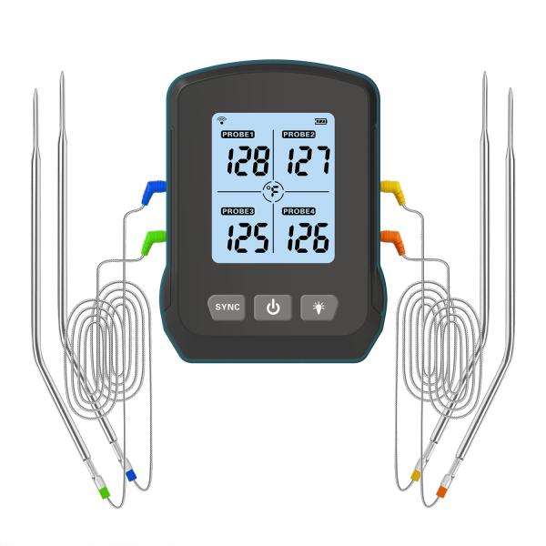 Buy cheap 4 Probe Digital Meat Thermometer With App Multiple Probes from wholesalers