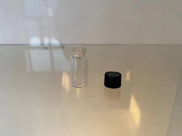 Buy cheap Clear 3ml Glass Essential Oil Bottle Screen Printing For Perfume from wholesalers
