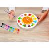 Buy cheap Fruit Style Arts And Crafts Toys Set DIY Painting Plaster Craft Clock Real Movement from wholesalers