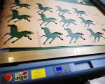 Flexible Inkjet Cutting Plotter 1500*1000mm Cutting Scope for Label Printer HP45