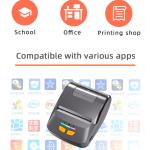 Thermal Printer 2 inch Receipt POS Printer 58mm Bluetooth Android/iOS