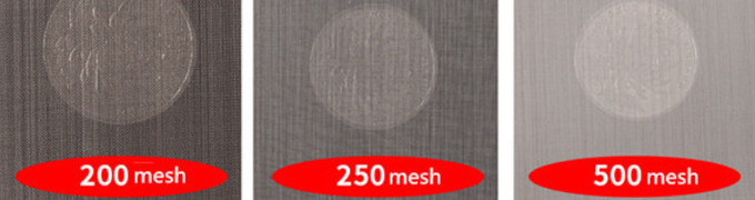 304 / 316 Stainless Steel Wire Mesh Filter Plain Dutch Weave 0.003-10mm