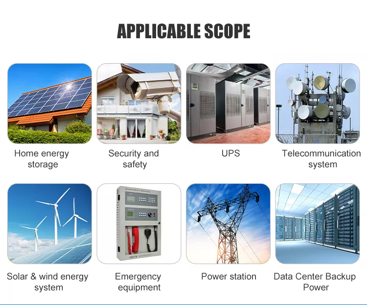 Deep Cycle Lithium Battery Home Inverter Redidential Lifepo4 Battery